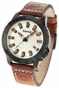 Wayland Brown Leather Strap Analogue Watch